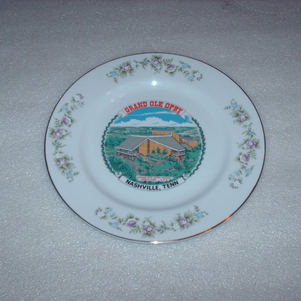 Vintage Grand Ole Opry Nashville porcelain plate